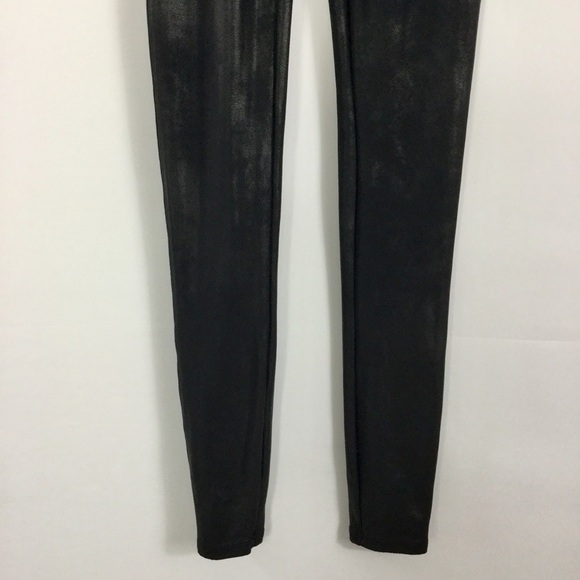 Spanx Faux Leather Leggings Black Size S - Picture 4 of 11